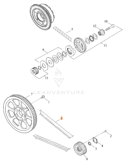 Harley-Davidson® Drive Belt - '07-'17 Dyna Models