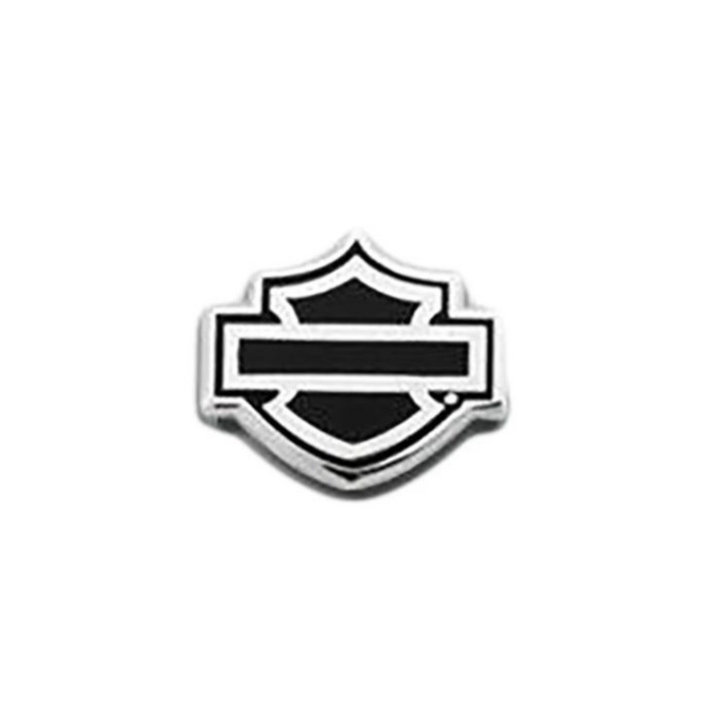 Harley-Davidson® Mini 1/2 inch Bar & Shield Pin - Nickel Plated