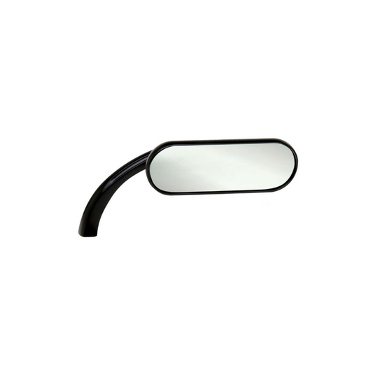 Arlen Ness - Mini Oval Mirror - Black - Right