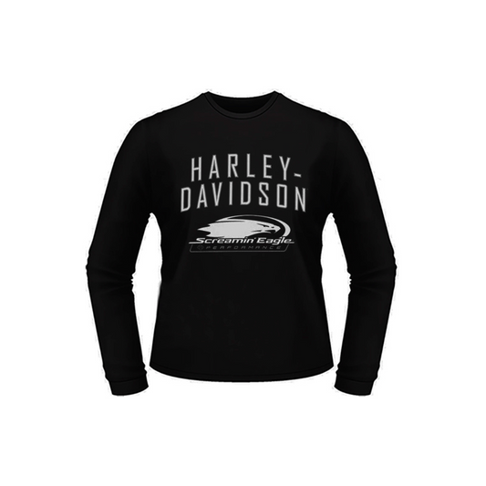Gasoline Alley Harley-Davidson® Long Sleeve Dealer Tee - Screamin' Eagle