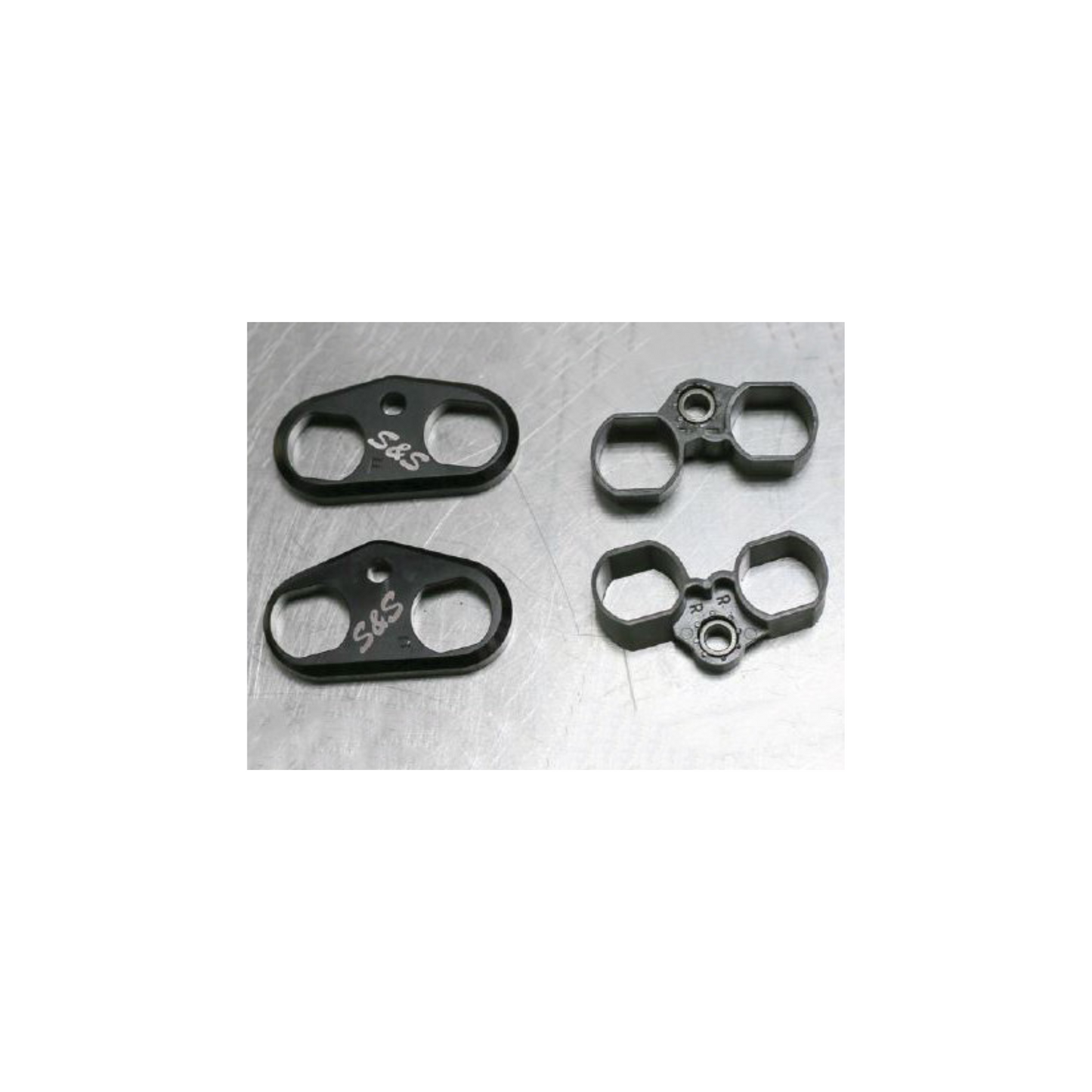 S&S Tappet Cuffs - Black - M8