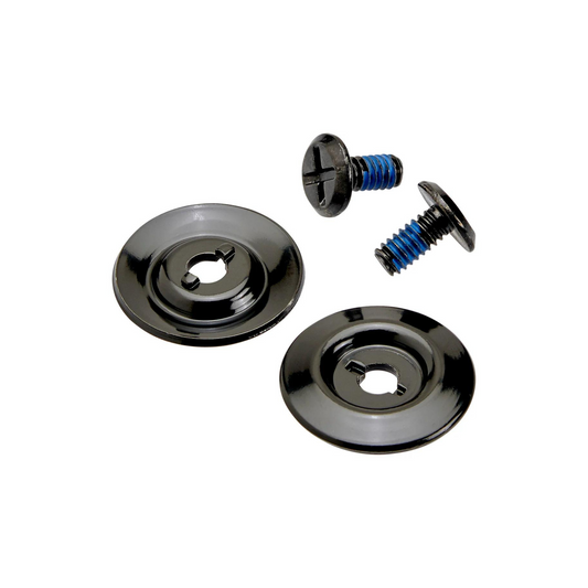 Biltwell Lane Splitter / Gringo S Hardware Kit - Black Screw / Black Baseplate