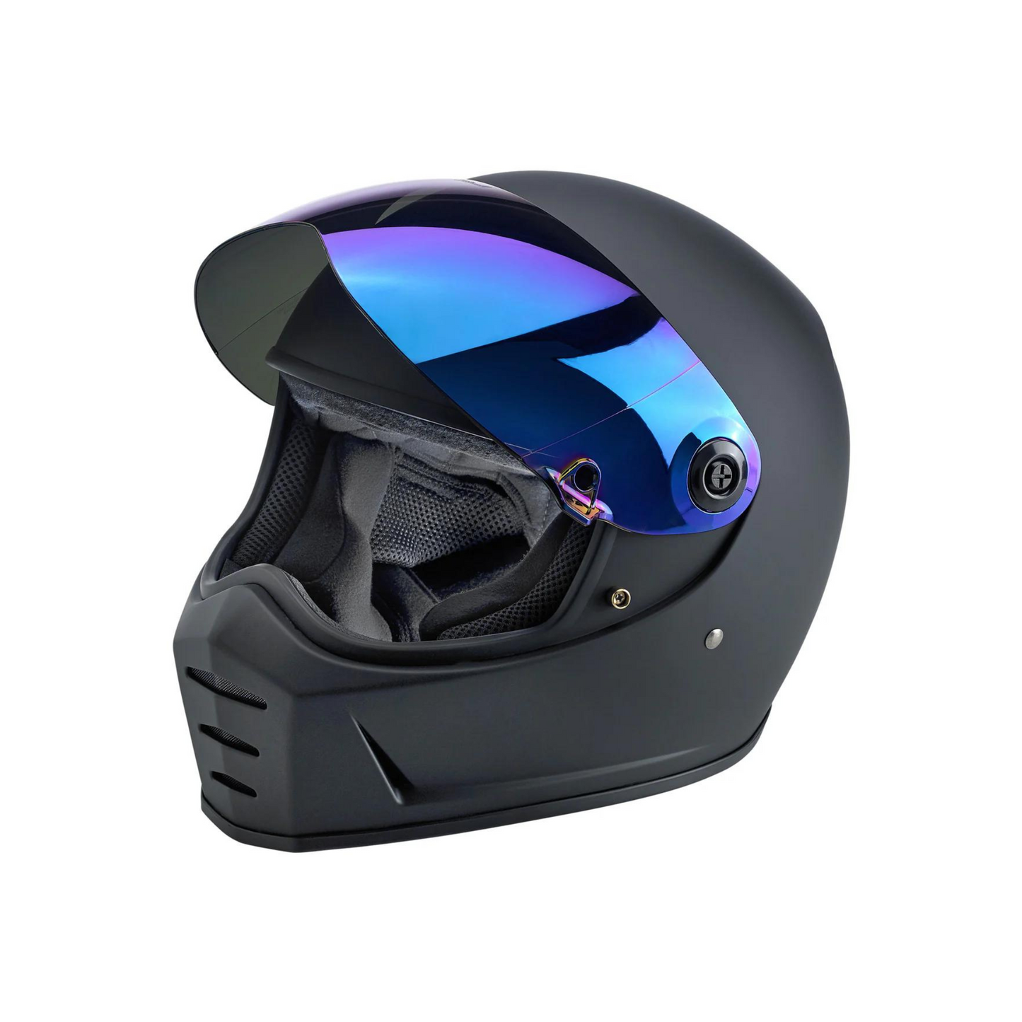 Biltwell Lane Splitter Gen 2 Visor - Rainbow Mirror