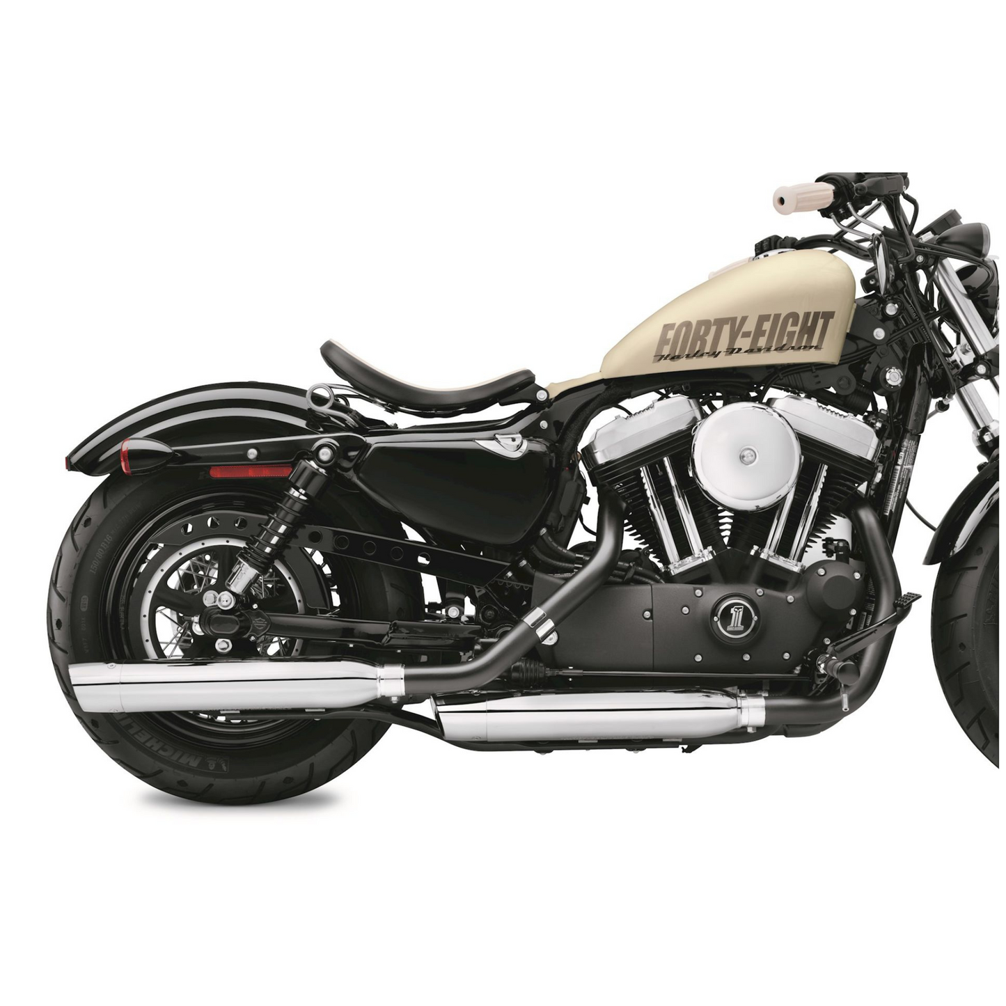 Harley-Davidson® Screamin' Eagle Jet Black Header Pipes - Sportster
