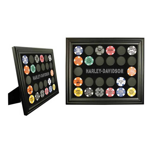 Harley-Davidson® 26 Poker Chip Frame