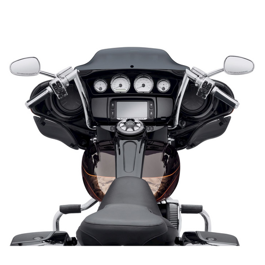 Harley-Davidson® Batwing Chizeled Handlebar - Chrome