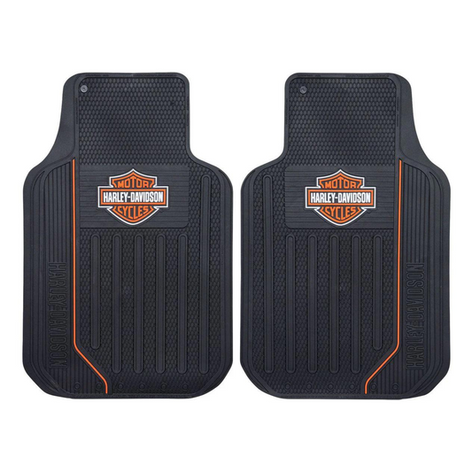 Harley-Davidson® Front Floor Mat - Bar & Shield Elite Series