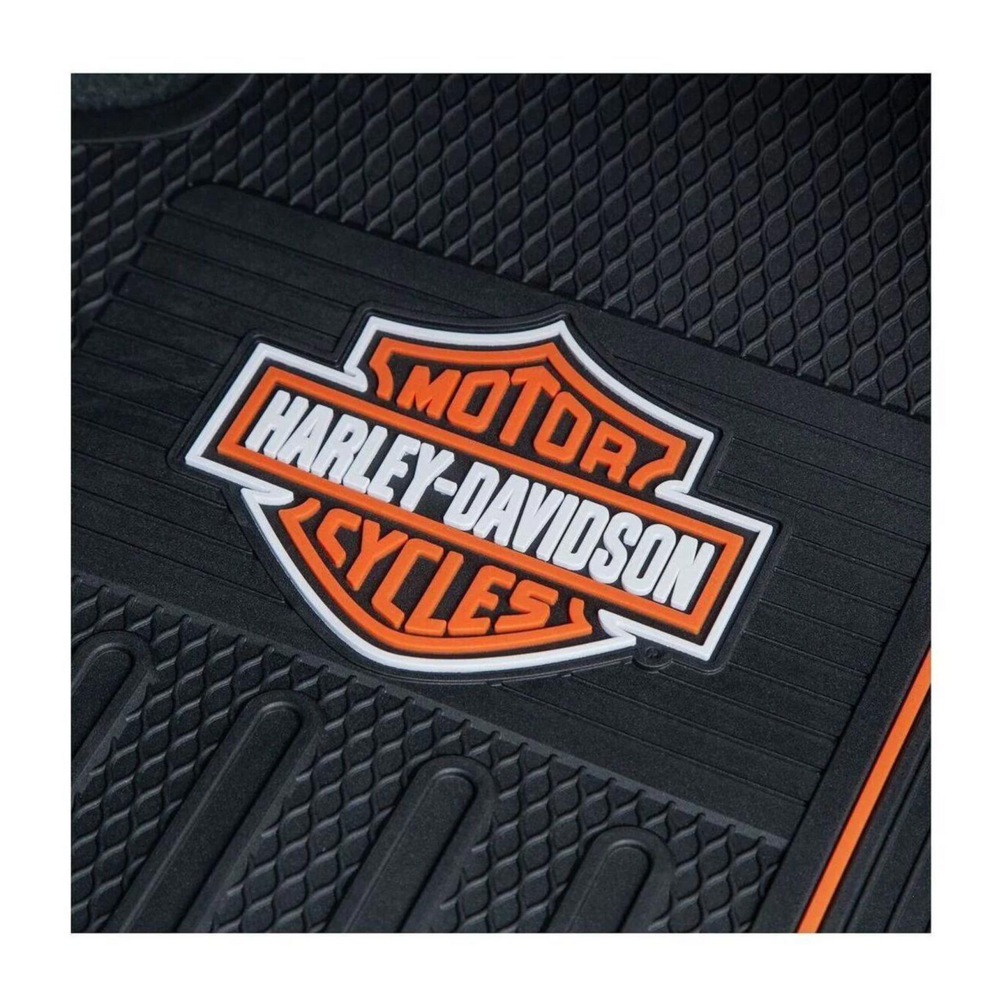Harley-Davidson® Front Floor Mat - Bar & Shield Elite Series