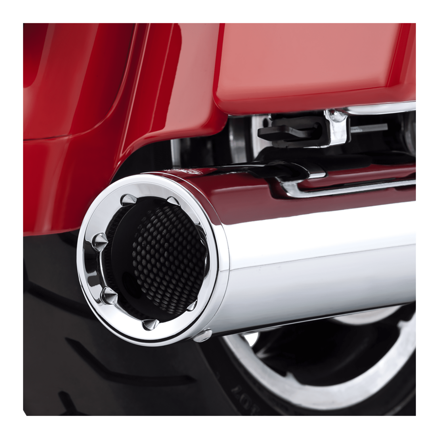 Vance & Hines Hi-Output Slip-ons Dresser Chrome Touring 95-16