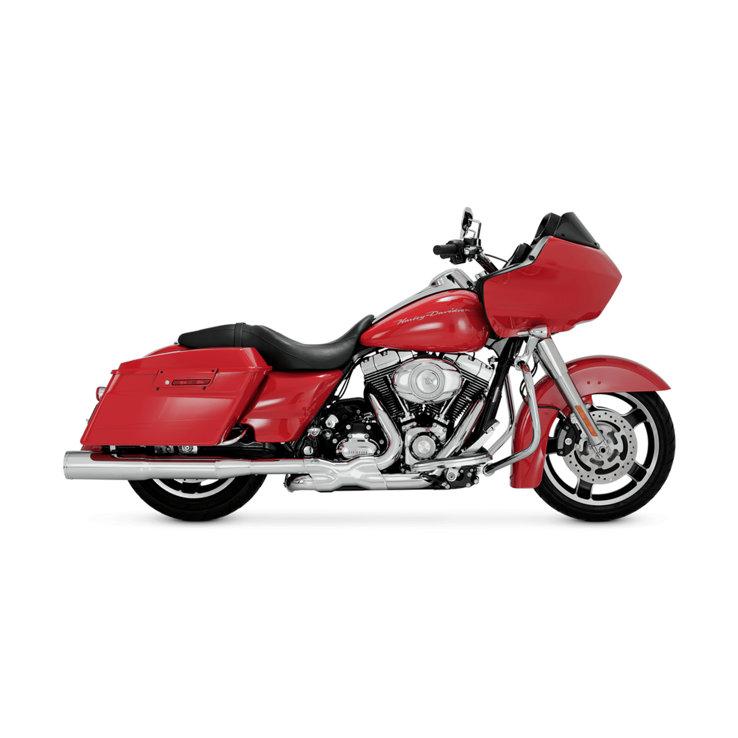 Vance & Hines Hi-Output Slip-ons Dresser Chrome Touring 95-16