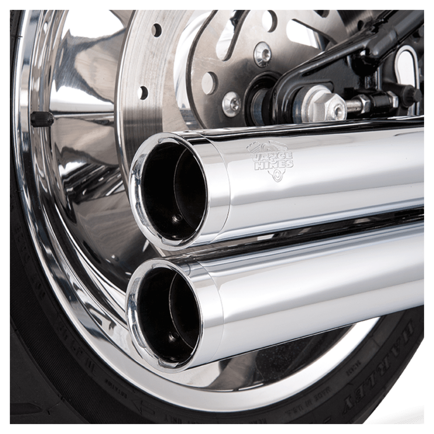 Vance & Hines Big Shots Long - Chrome - Softail '12-'17