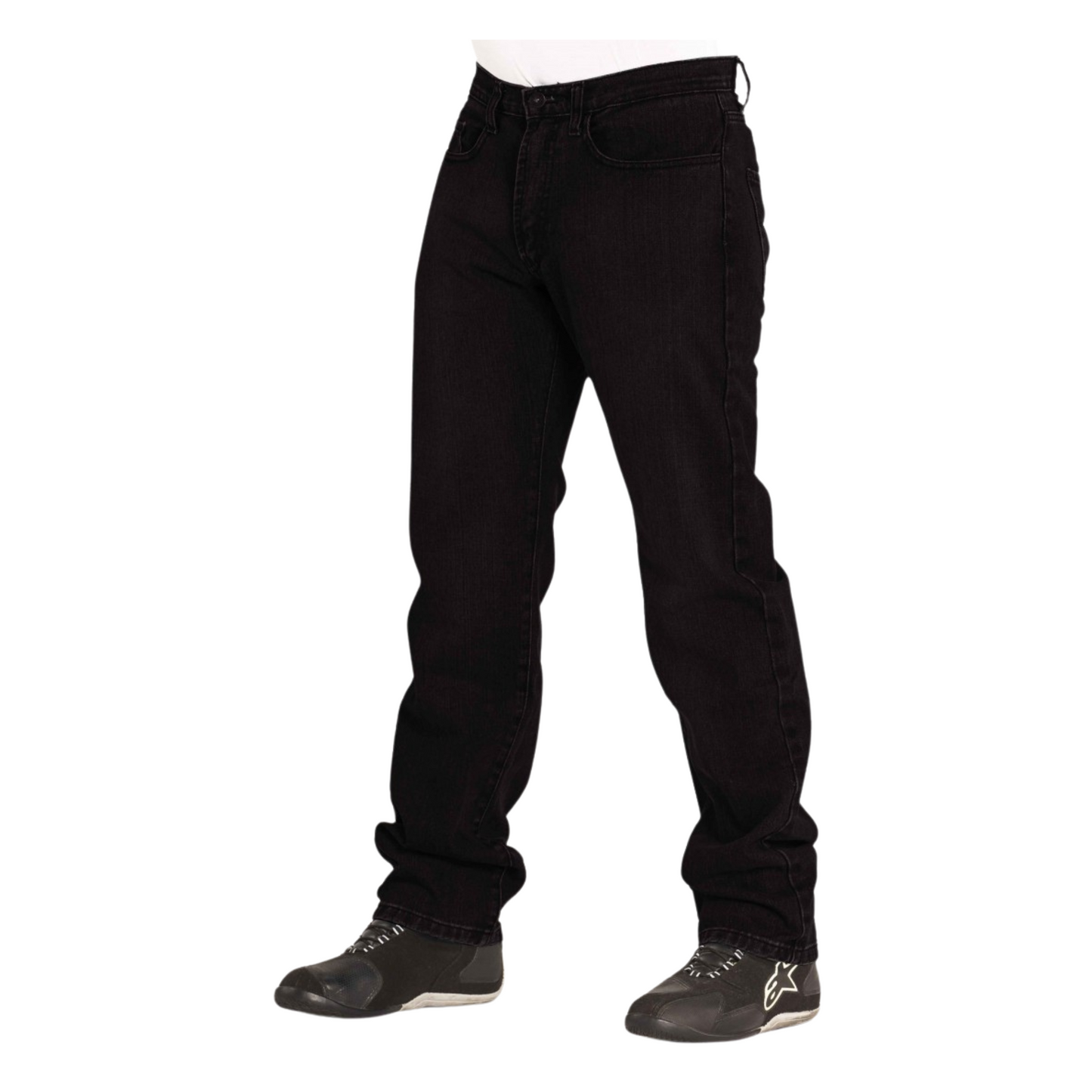 TKD Jeans - Men's Kevlar Lined Max Rigid Straight Leg Black