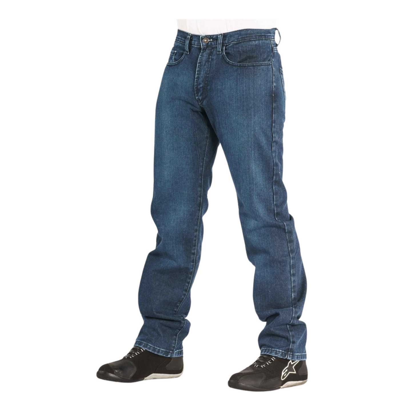 TKD Jeans - Men's Kevlar Lined Max Rigid Straight Leg Blue