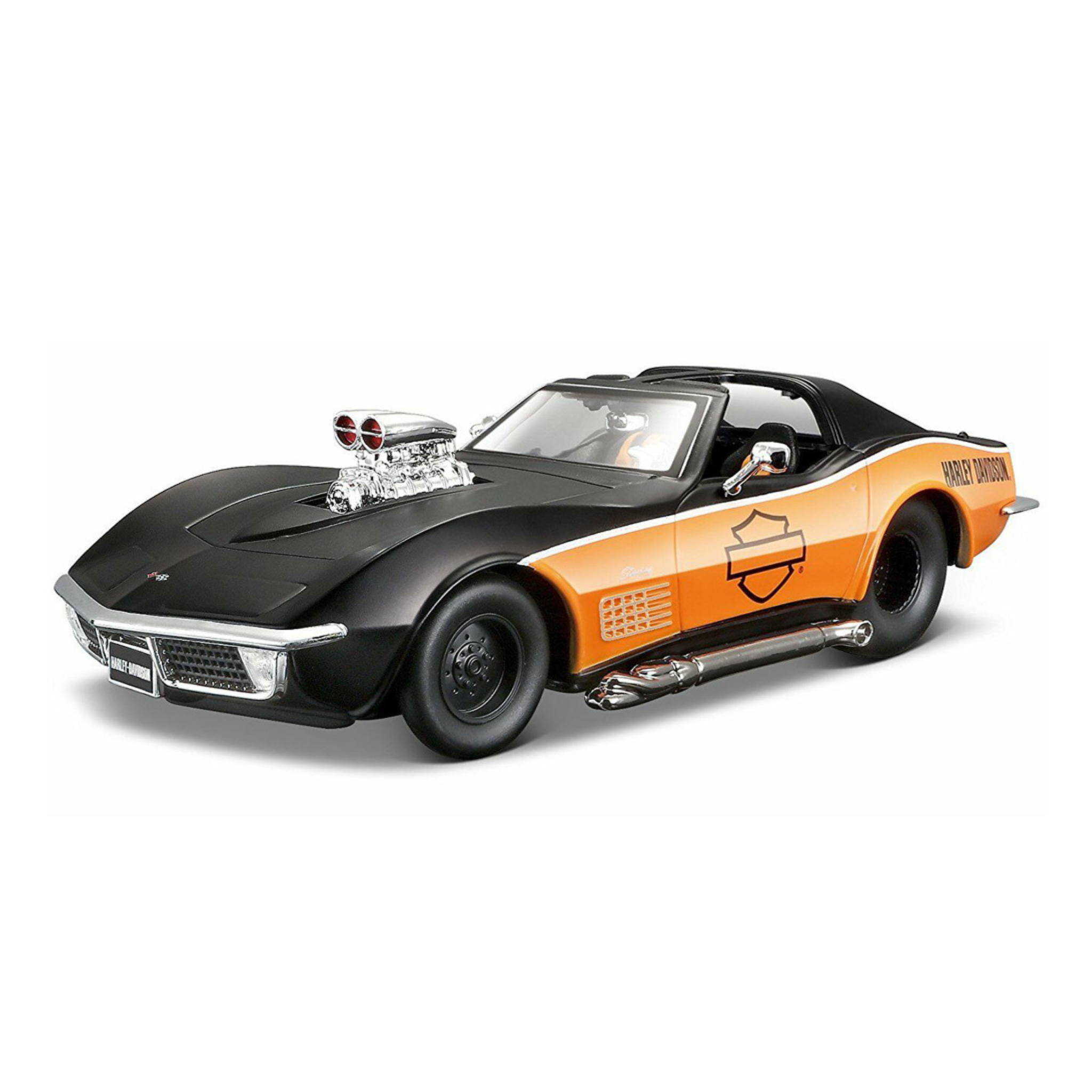Harley-Davidson® 1:24 Custom Vehicle - 1970 Corvette – Gasoline