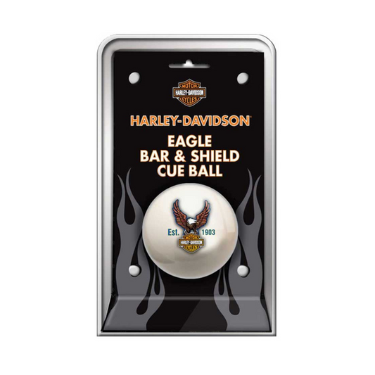 Harley-Davidson® Bar & Shield Eagle Cue Ball