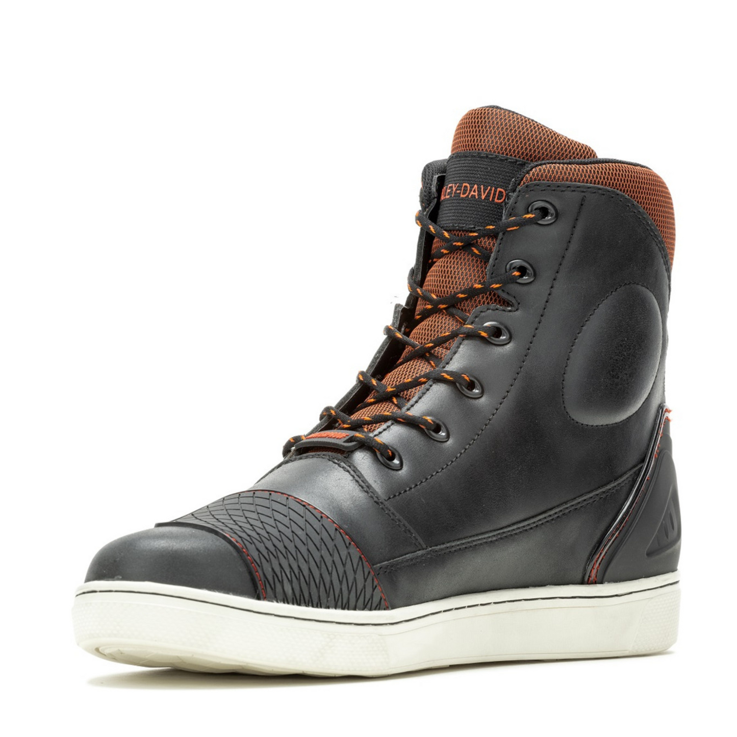 Harley-Davidson® Men's Holtman 6" WP Leather Motorcycle Sneaker Boots