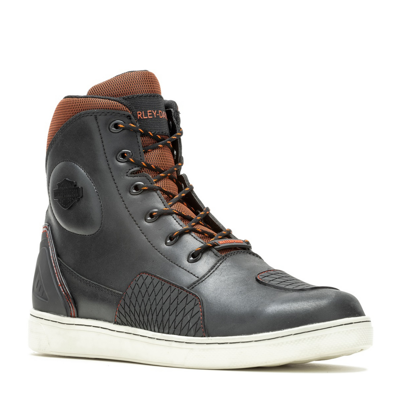 Harley-Davidson® Men's Holtman 6" WP Leather Motorcycle Sneaker Boots