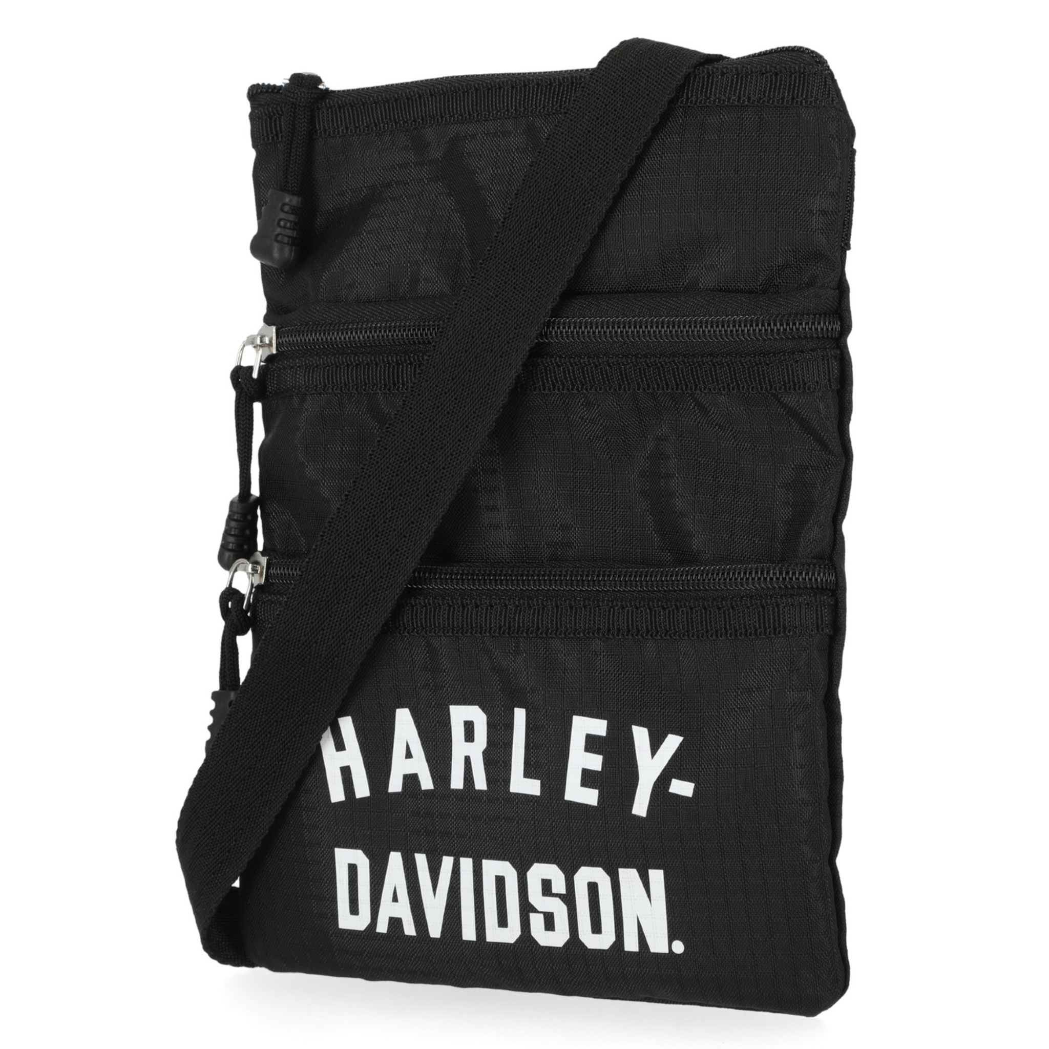 Harley-Davidson® Deluxe Nylon Crossbody Bag With Adjustable