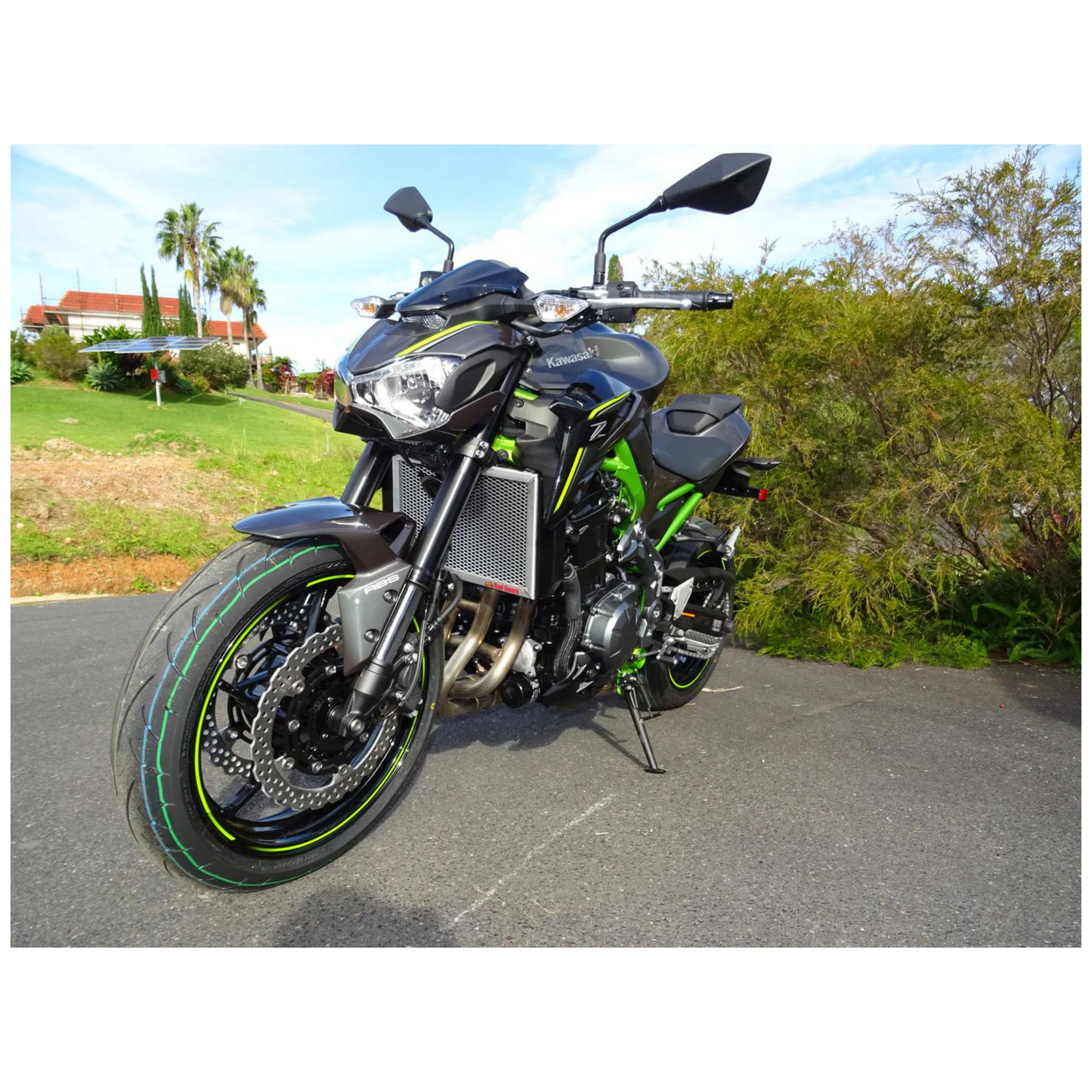 Rad Guard - Kawasaki Z900 2017-2024 Radiator Guard - Black