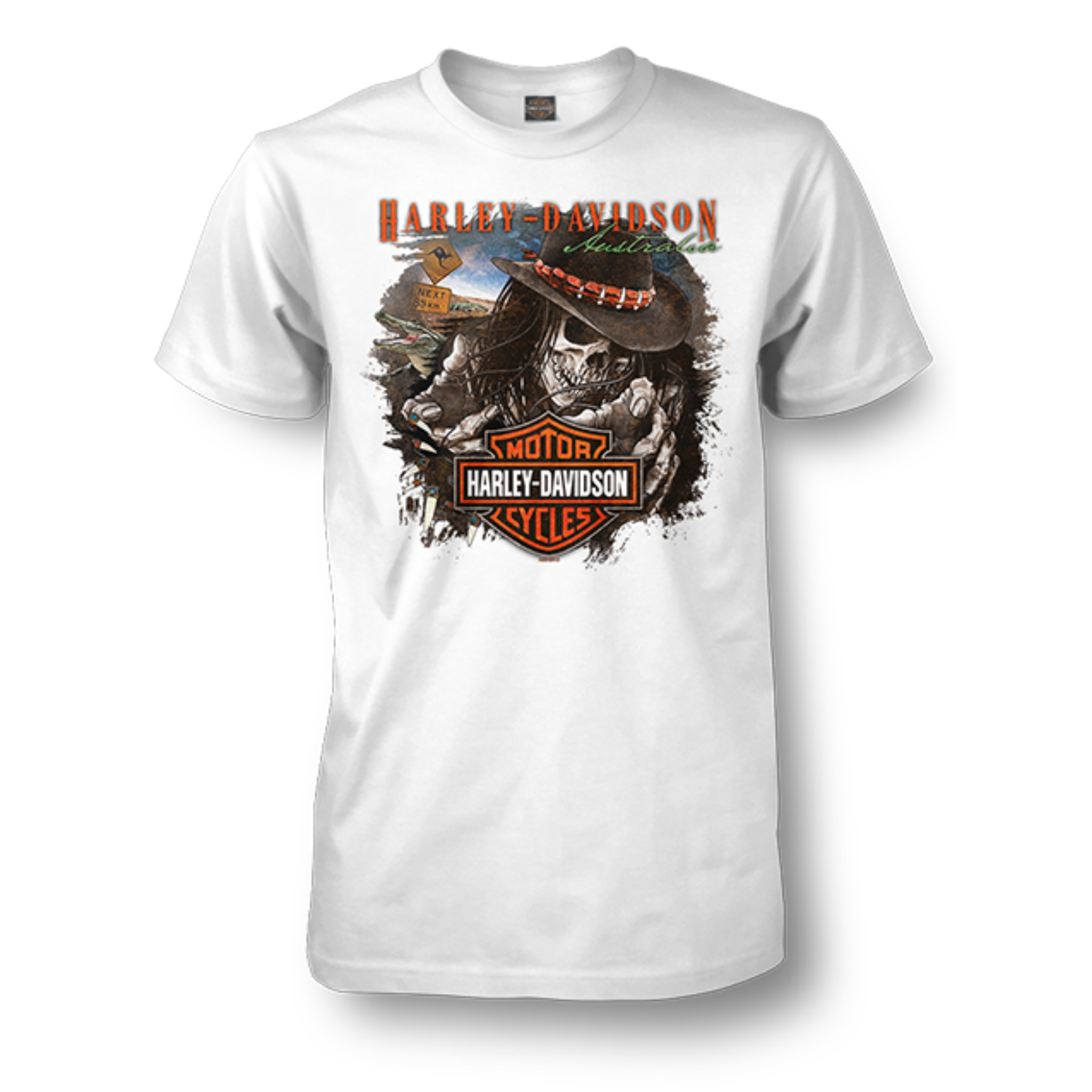 Gasoline Alley Harley-Davidson® Dealer Tee - Outback Croc
