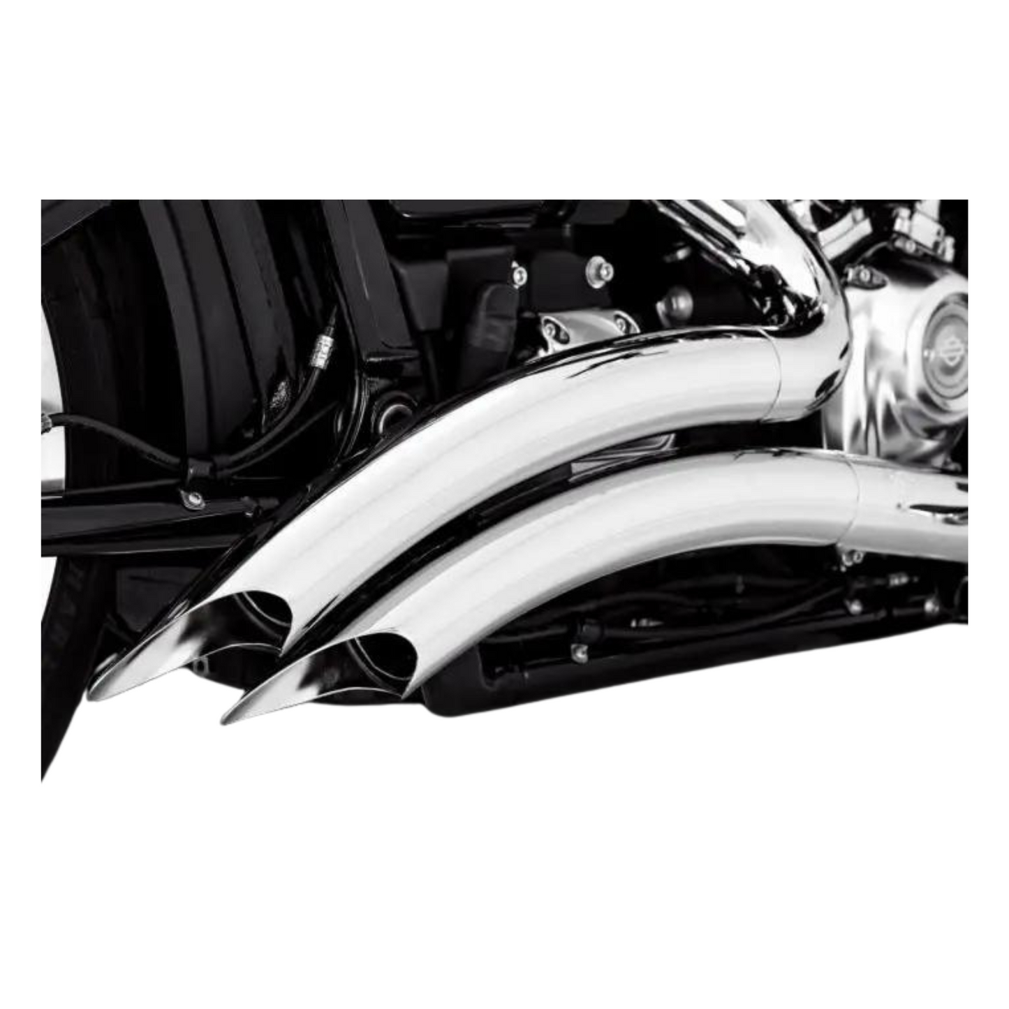 Vance & Hines Big Radius 2-2 PCX Chrome - M8 Fat Boy & Breakout
