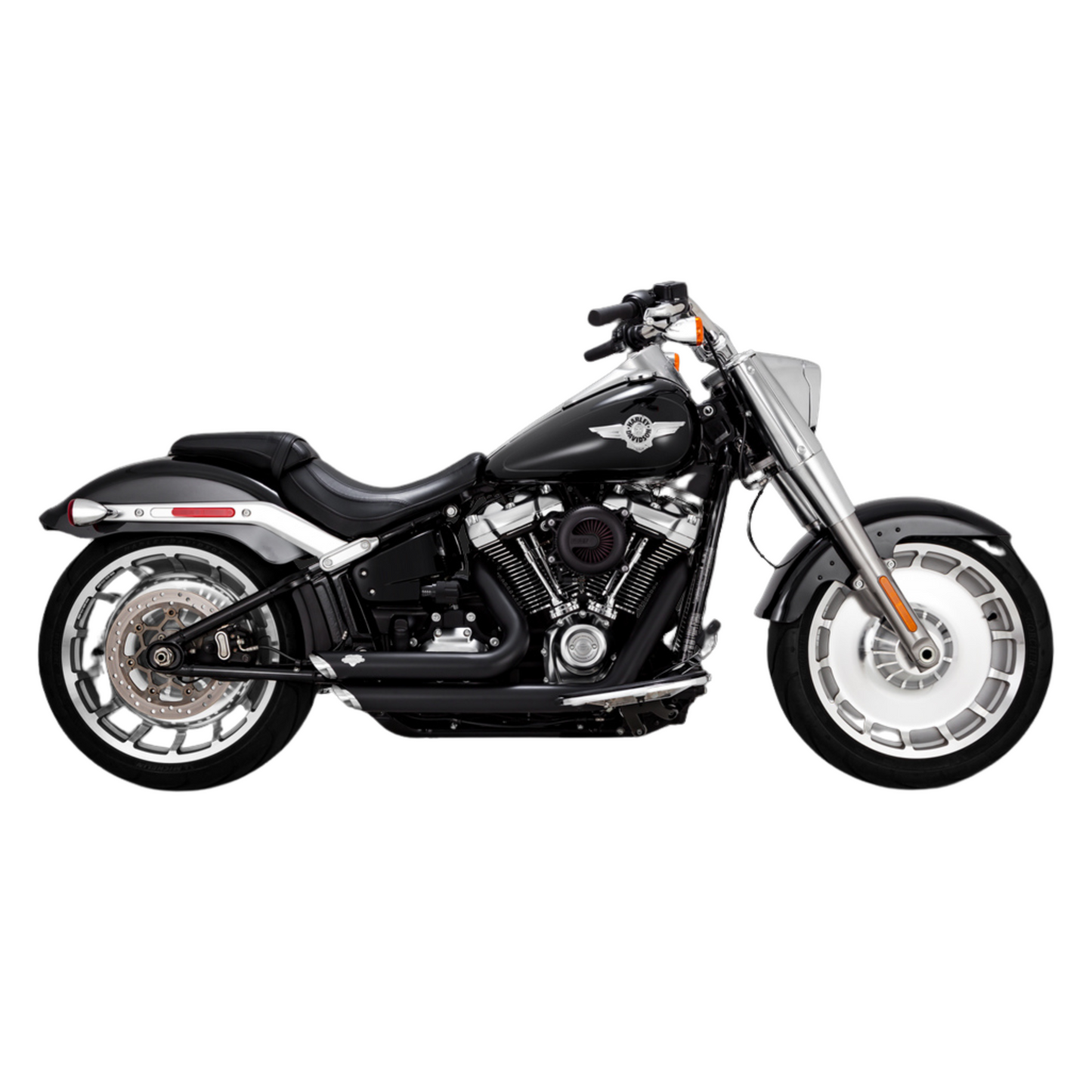 Vance & Hines Shortshot Staggered - Fat Boy/Breakout/FXDR '18-'24
