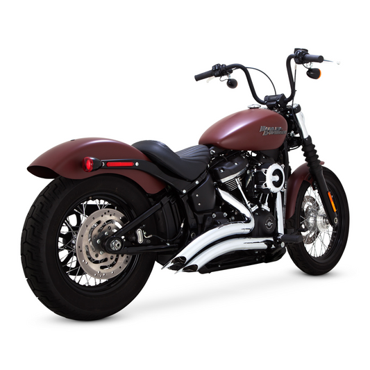Vance & Hines Big Radius Chrome - Softail '18-'24 Non-240 Tyre Models