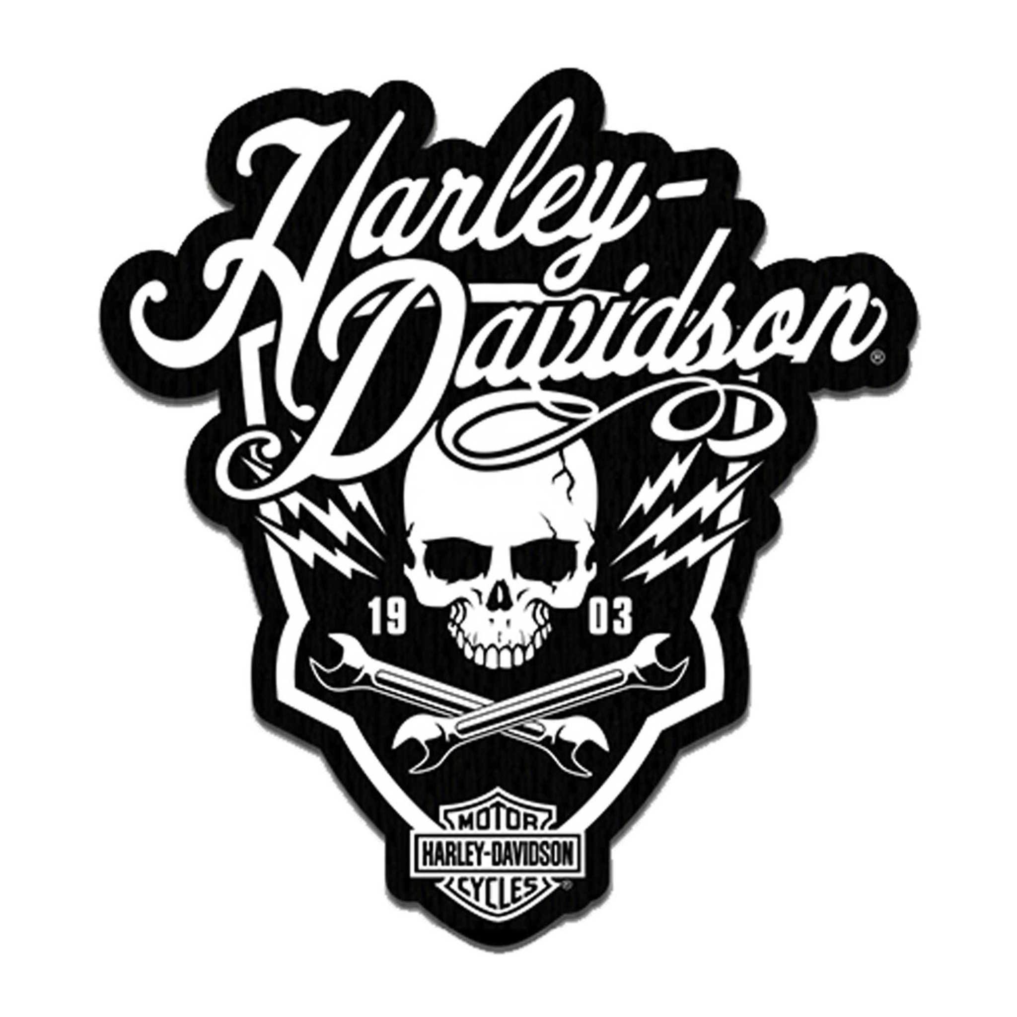 Harley-Davidson® 3.5 in. Embroidered Bolts n' Doodads Emblem Sew