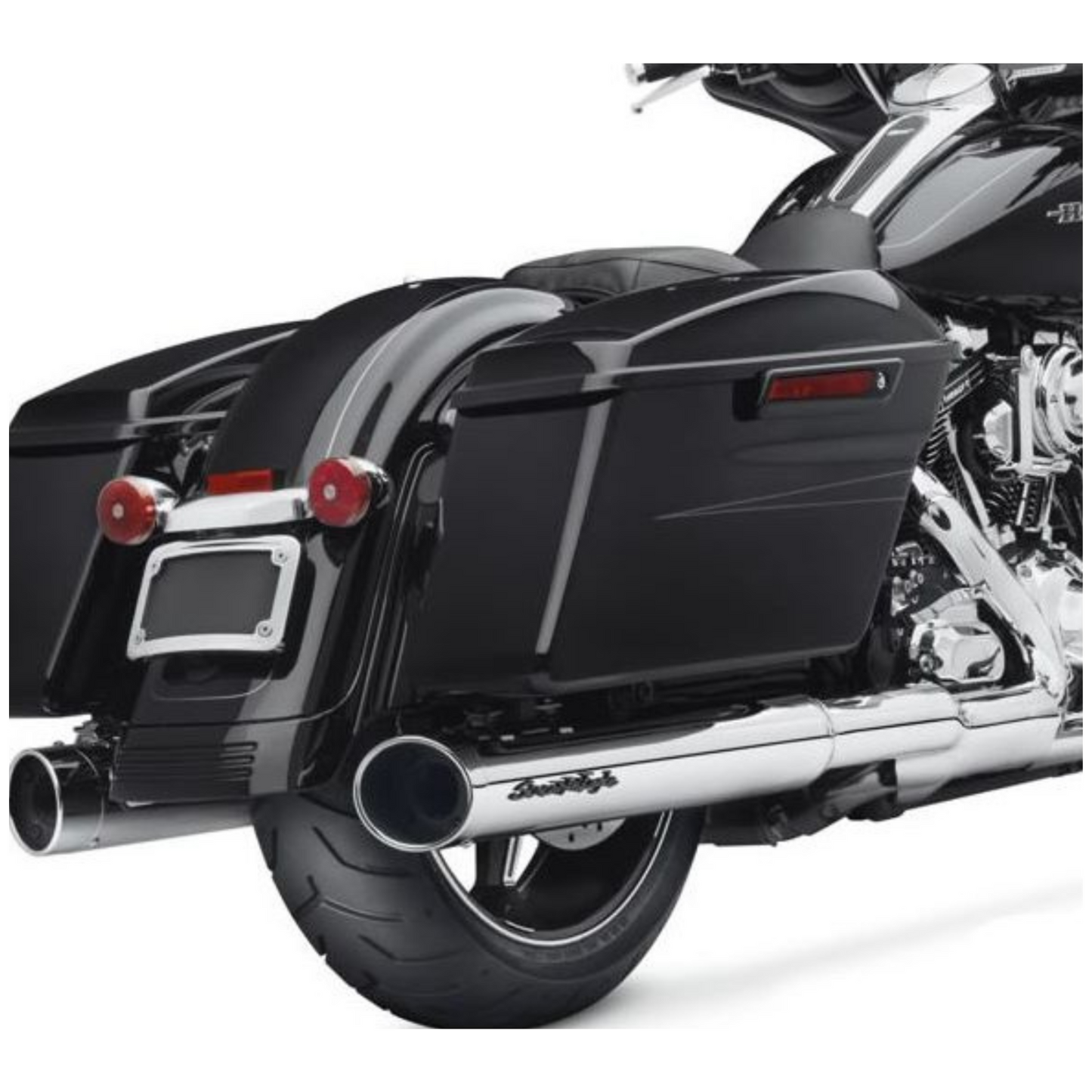 Harley-Davidson® Screamin' Eagle High Flow Exhaust System with Street Cannon Mufflers