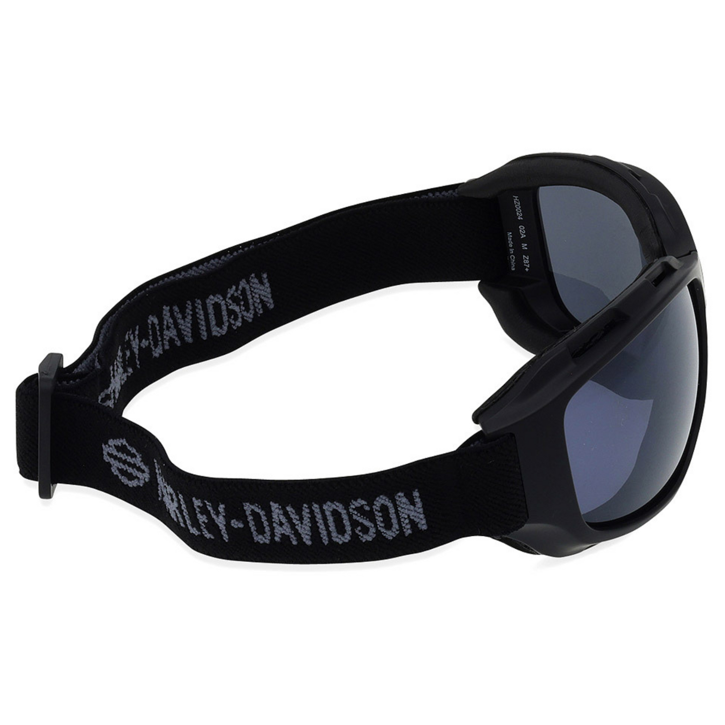 Harley-Davidson® Battery Rectangular Foldable Goggle Plastic Men's Performance Suglasses - Matte Black