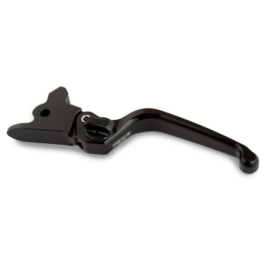 OBERON Harley-Davidson® Standard Adjustable Clutch Lever – Touring/Trike Models '17-'20 - Black/Black Switches