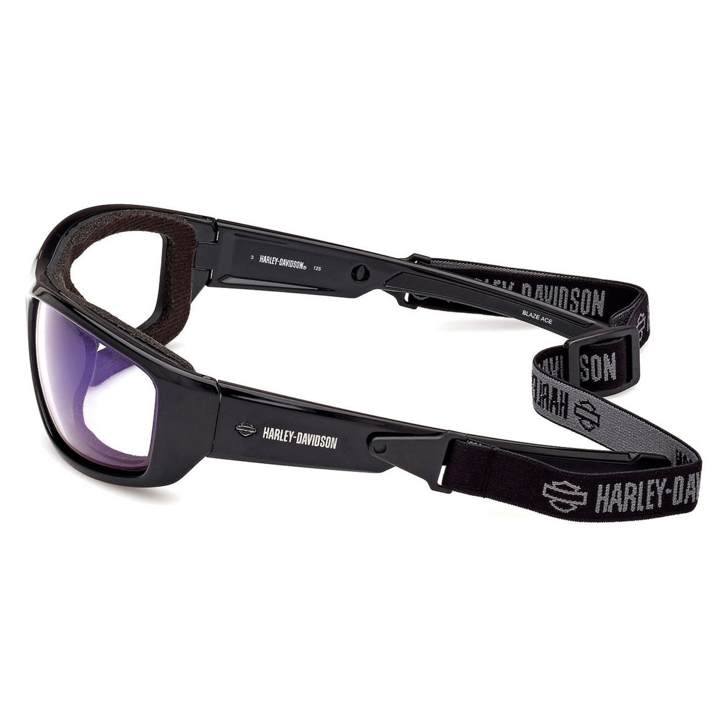 Harley-Davidson® BLAZE ACE Sport Performance Men's Sunglasses - Shiny Black