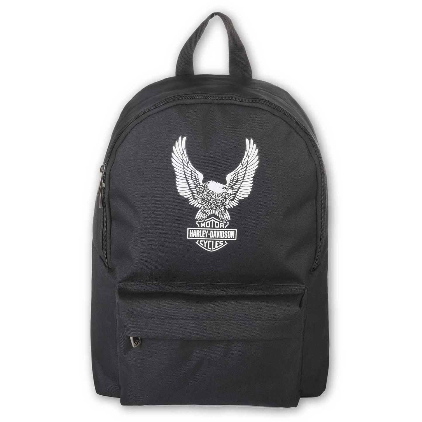 Harley-Davidson® Eagle Rugged Graphic Backpack w/Padded Adjustable Straps - Black