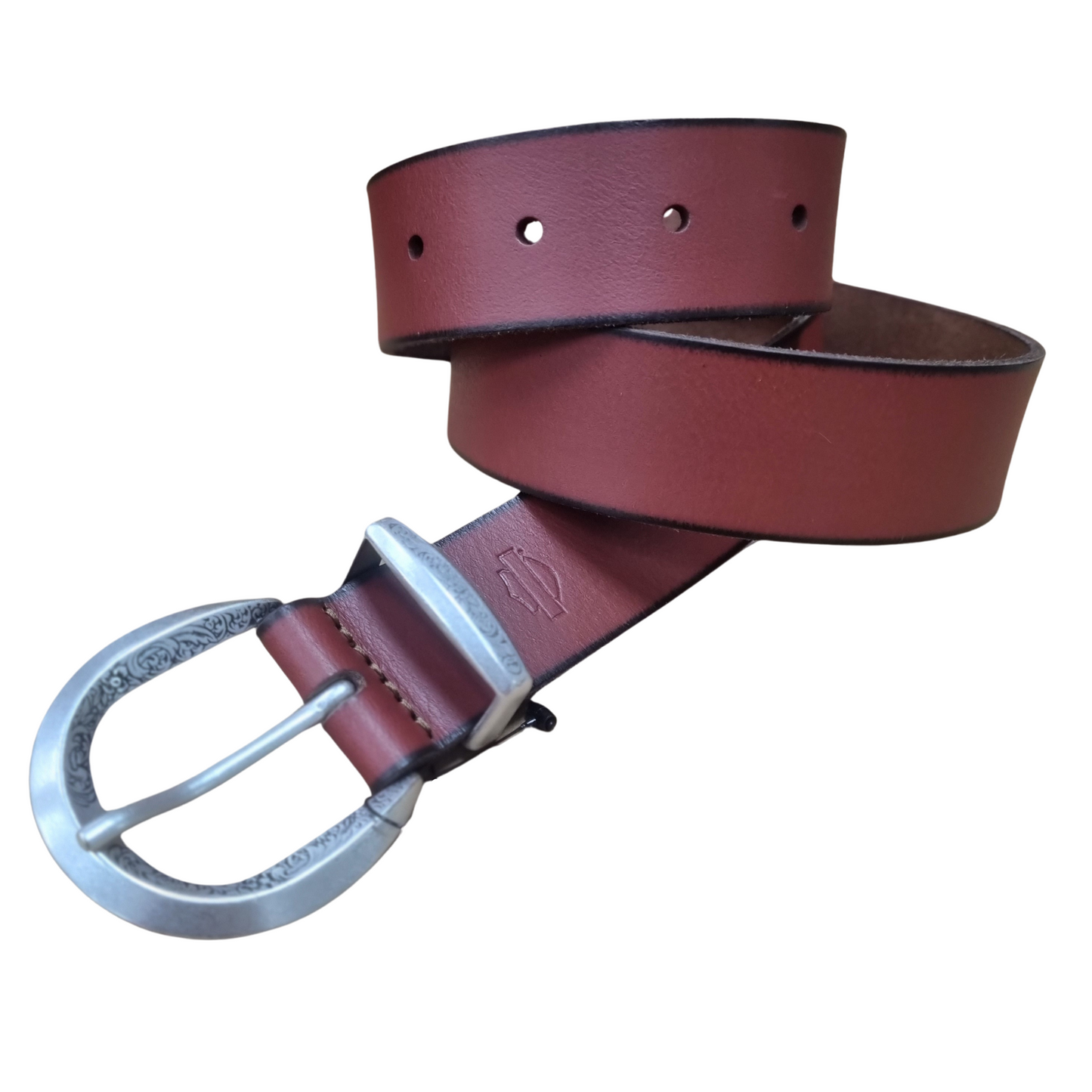 Harley-Davidson® Filigree Buckle Belt - Cognac