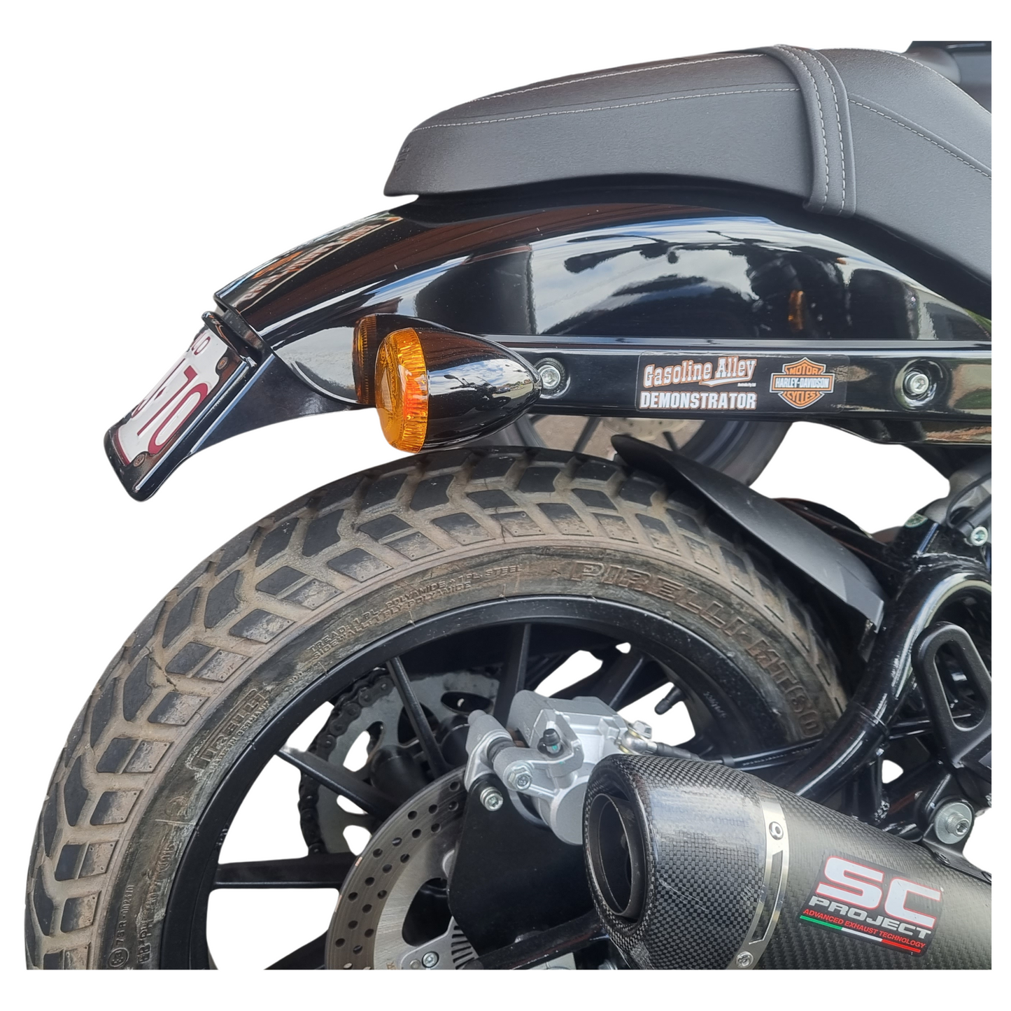 Siktail Tail Tidy 2023+ HDX500 - Black