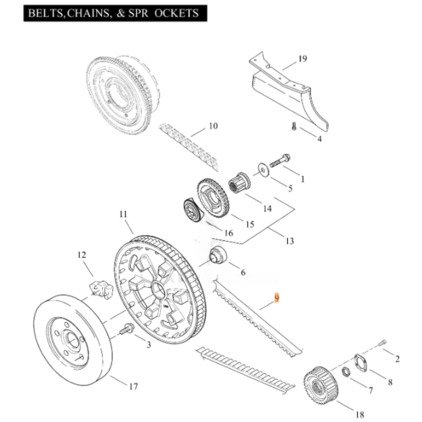 Harley-Davidson® Drive Belt - '07-'08 Touring Models