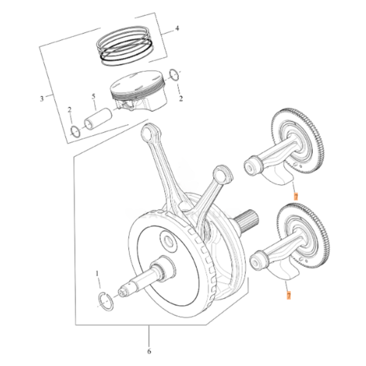 Harley-Davidson® Engine Balancer - '18-'22 Milwaukee-Eight Models