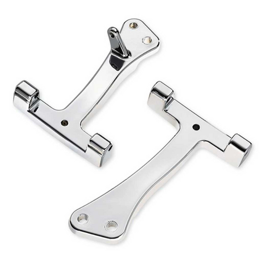 Harley-Davidson® Passenger Footboard Support Kit - Chrome - Dyna Models