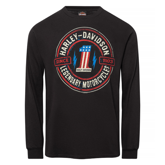 Gasoline Alley Harley-Davidson® Long Sleeve Dealer Tee - Strike