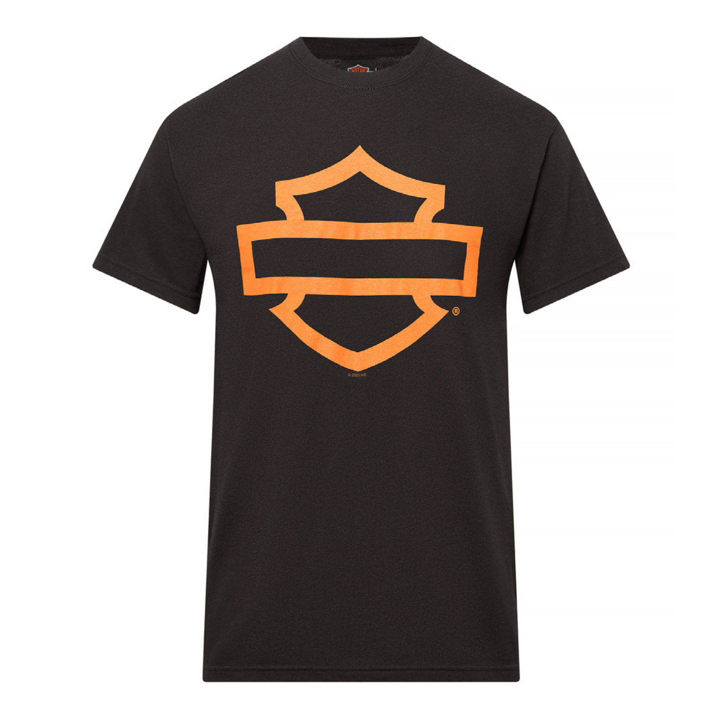 Gasoline Alley Harley-Davidson® Dealer Tee - B&S Outline - Orange
