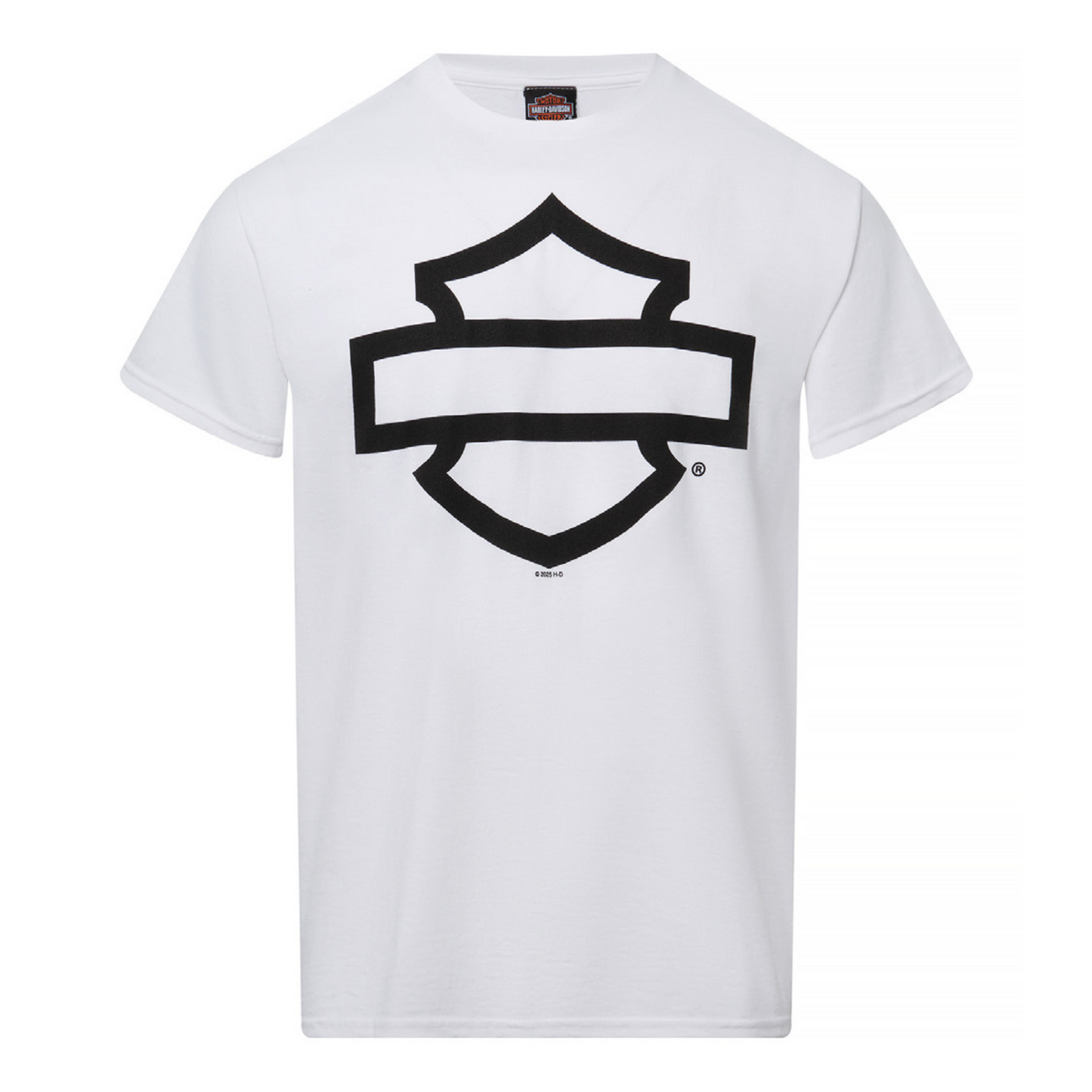Gasoline Alley Harley-Davidson® Dealer Tee - B&S Outline - Black & White