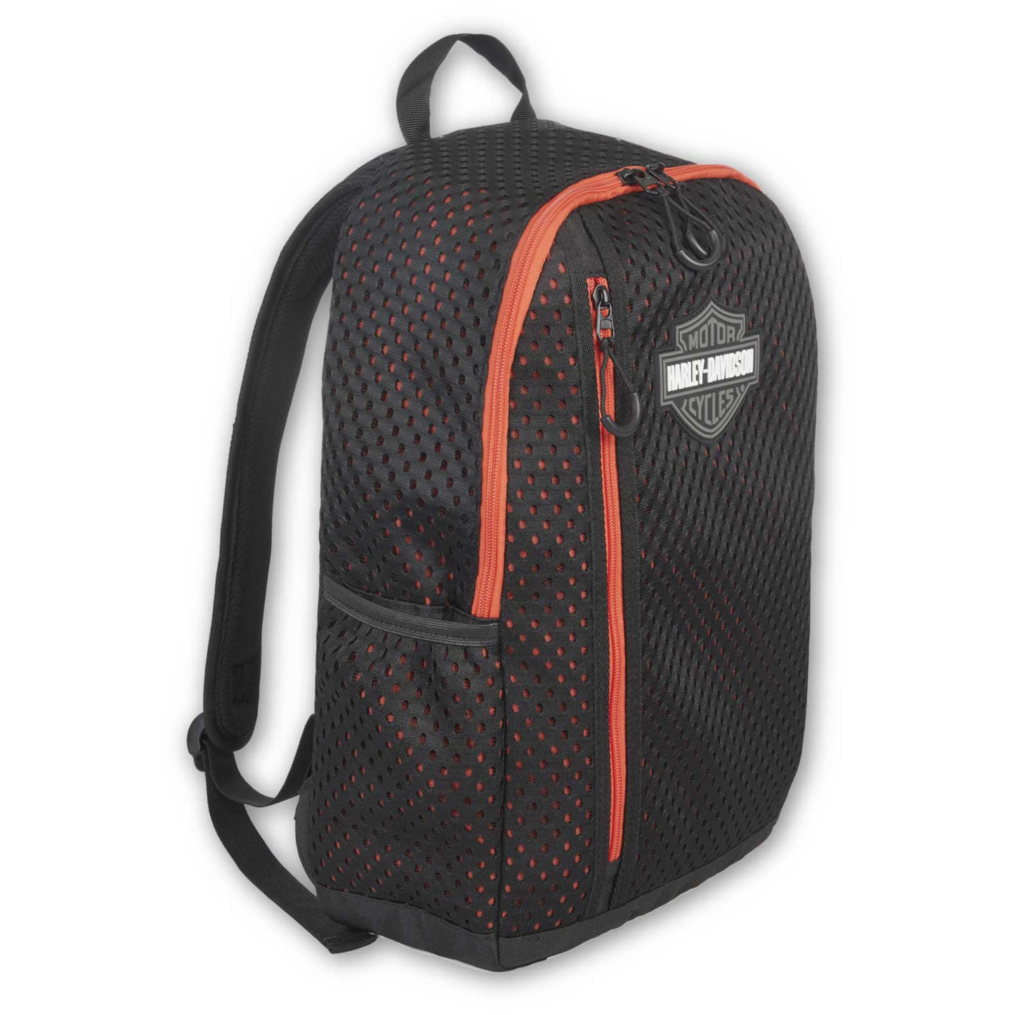 Harley-Davidson® Rumble Bar & Shield Logo Backpack - Polyester w/ Mesh - Black