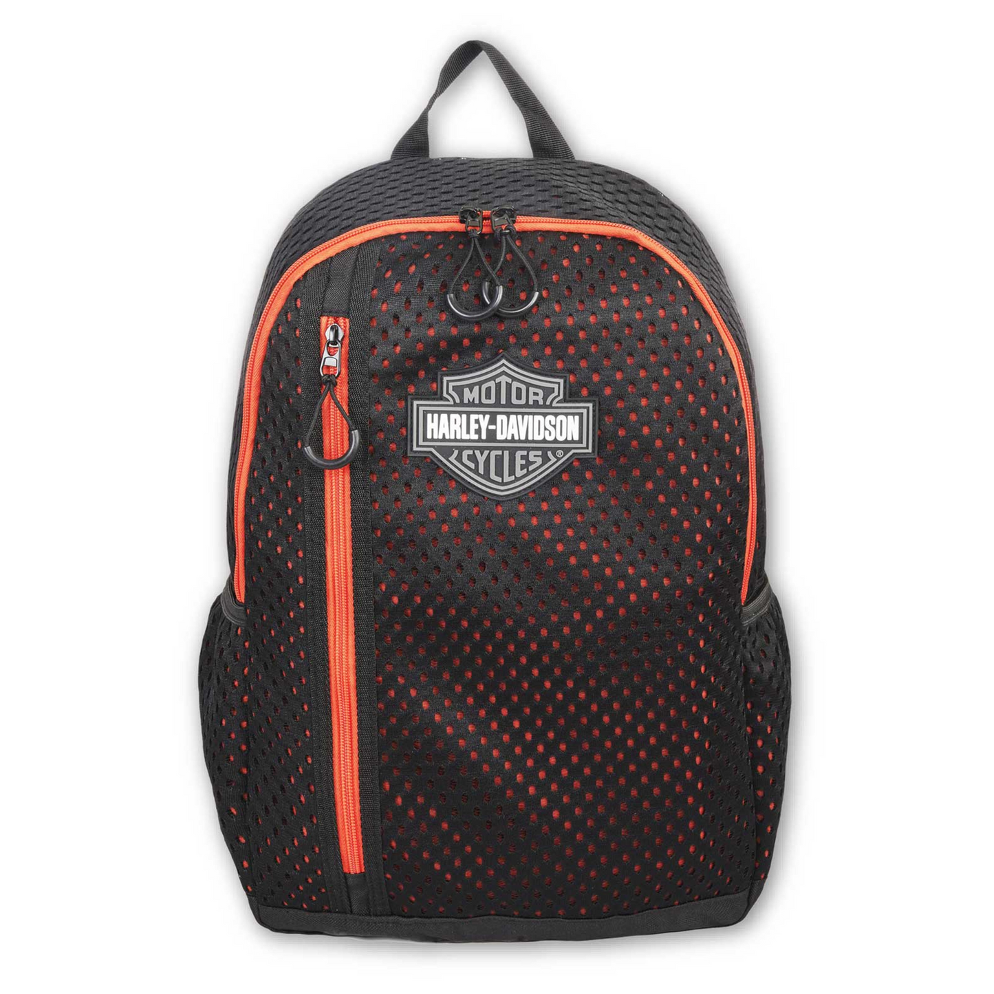 Harley-Davidson® Rumble Bar & Shield Logo Backpack - Polyester w/ Mesh - Black