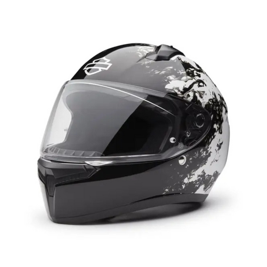 Harley-Davidson® H-D Velo H34 Full Face Helmet - Black & White