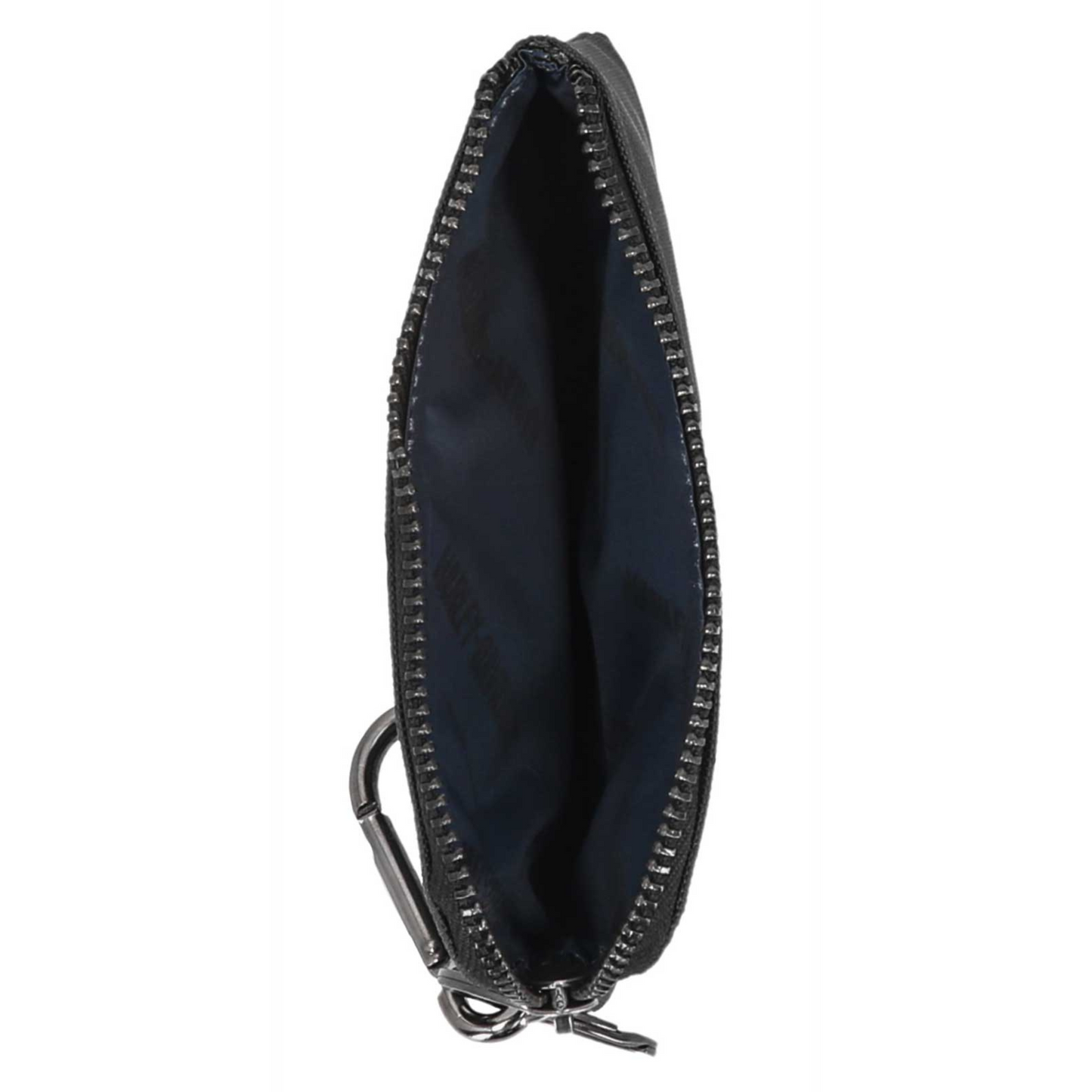 Harley-Davidson® Women's Bar & Shield Studded Key Case Polyester Pouch – Black