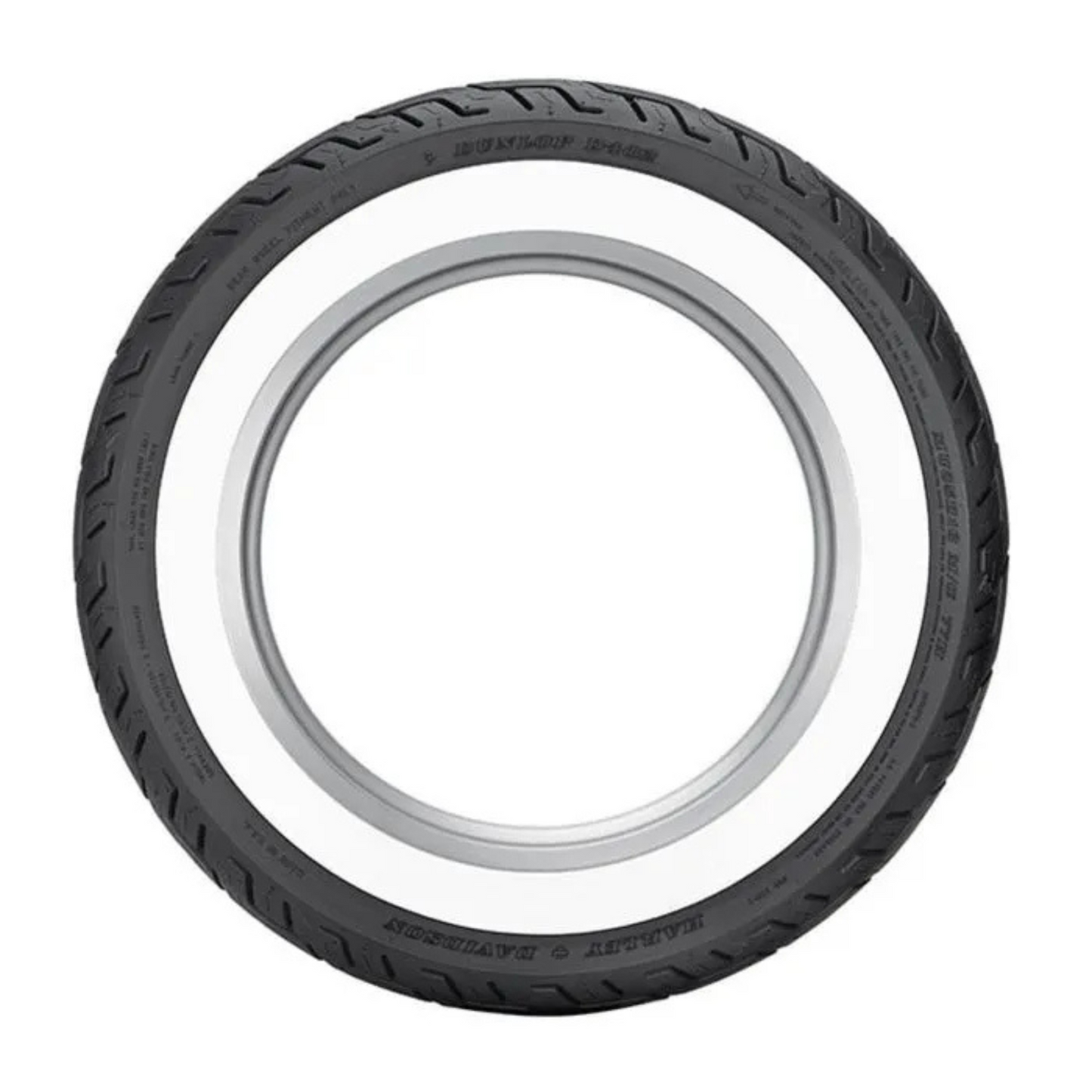 Dunlop - D402 - 140/85H - 16 - Front - White Wall - MU85