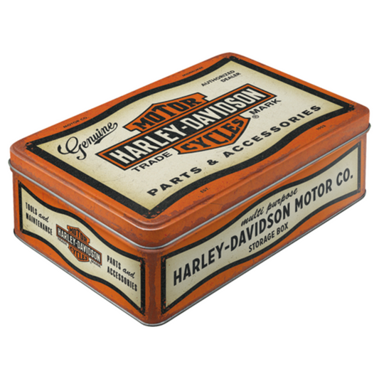 Harley-Davidson® Large Tin Box - Parts & Accessories