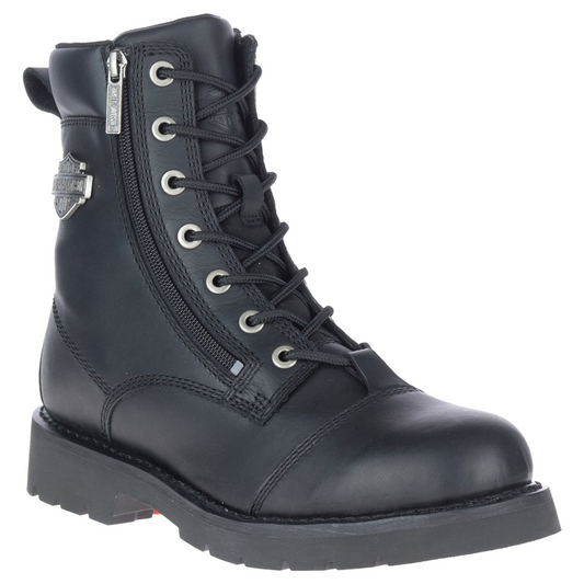 Harley-Davidson® Men's Landry 6-Inch Black Motorcycle Boots