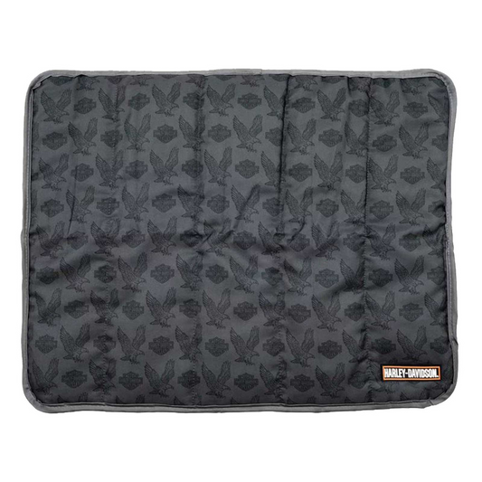 Harley-Davidson® Repeat Bar & Shield Eagle Pet Travel Bed - Small