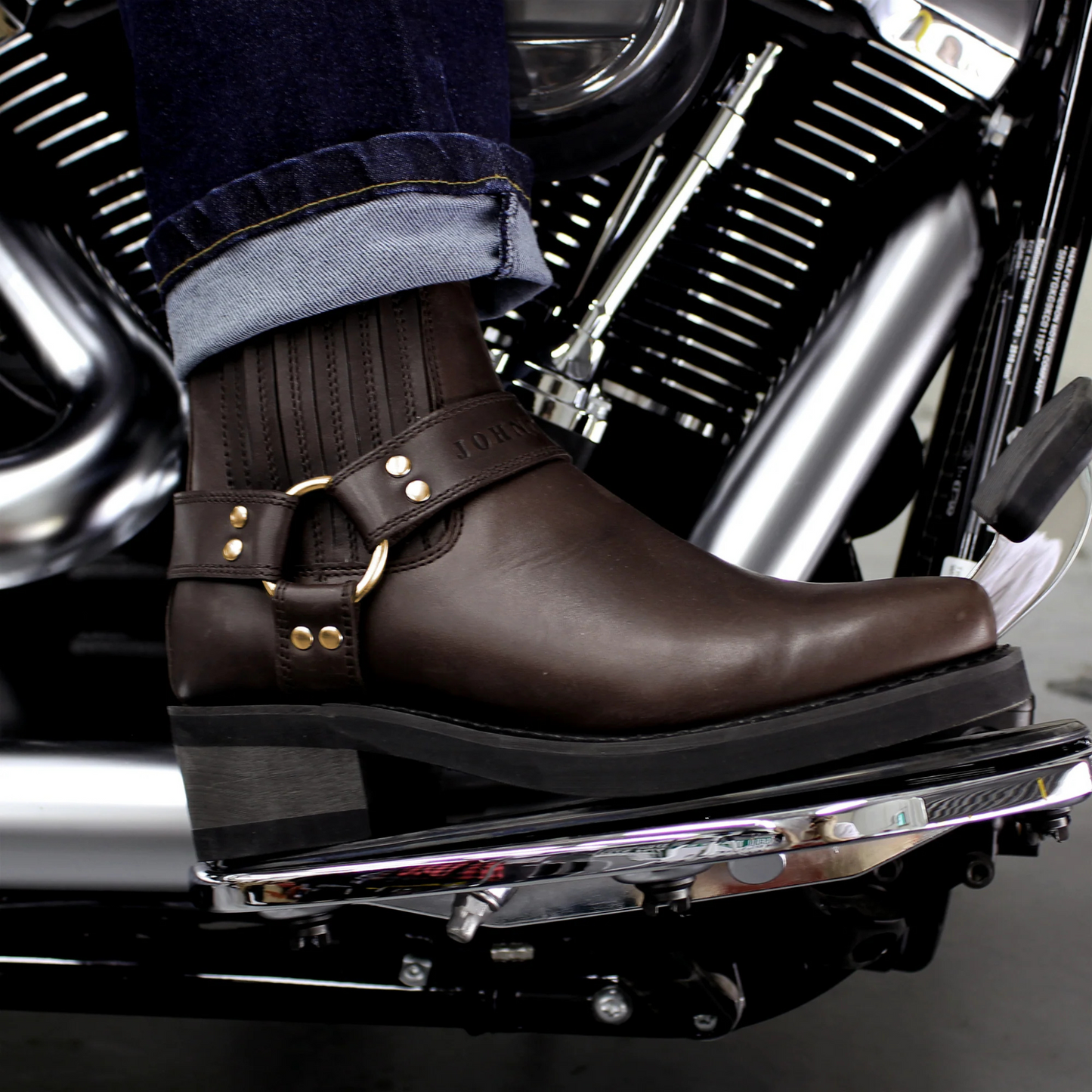 Johnny Reb - Womens Classic Short Boots - Brown